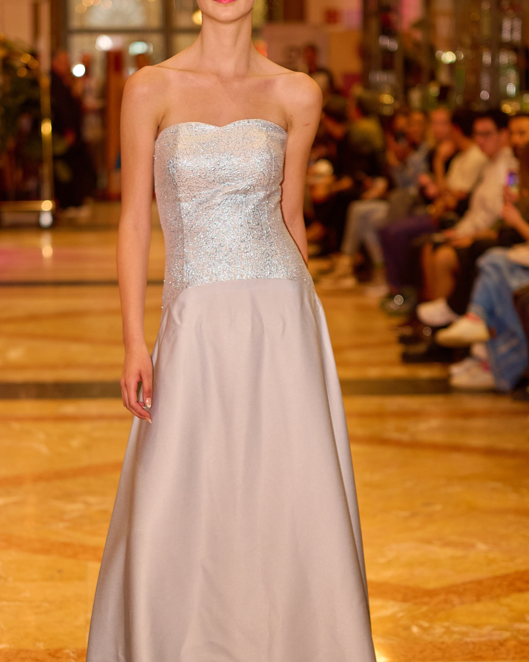 Vestido Azul De Fiesta